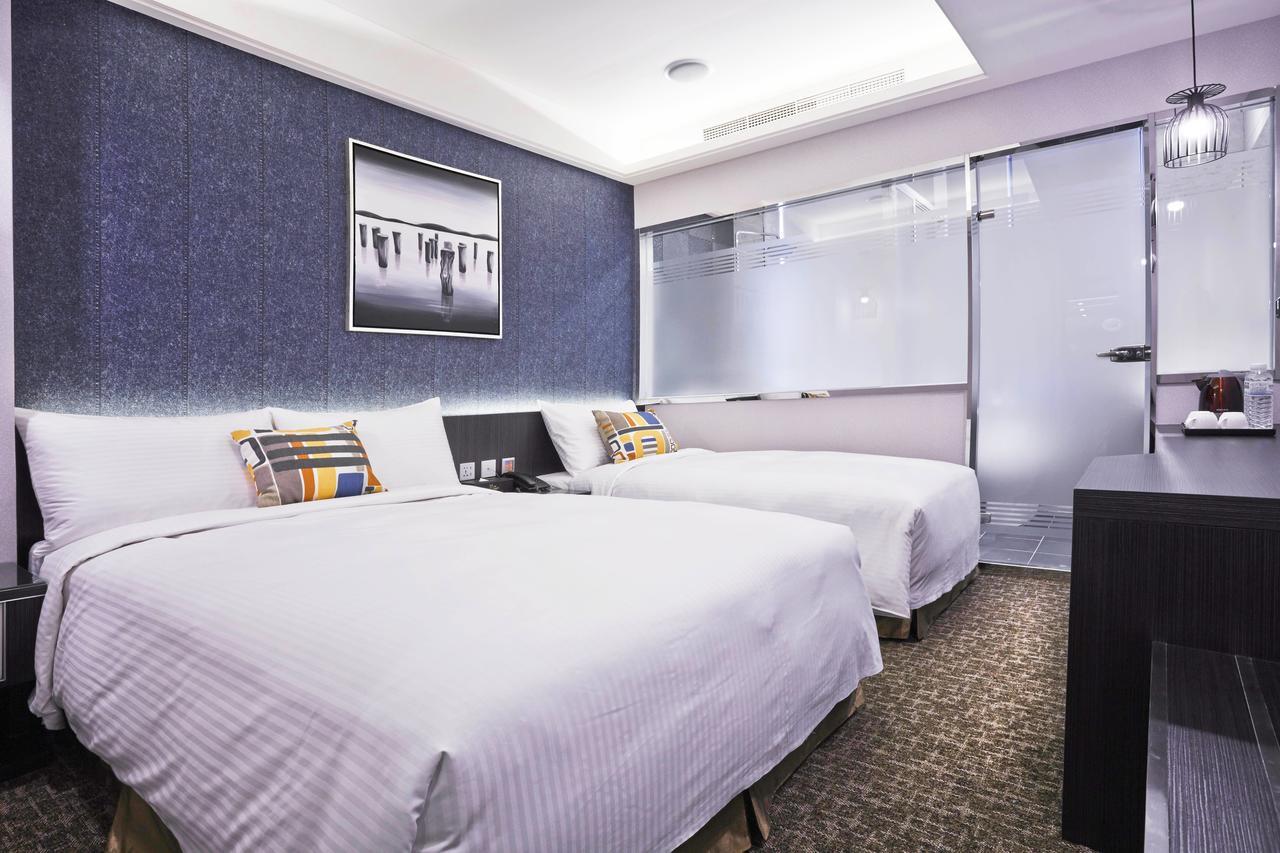 V-one Hotel - Ningxia No. 2 Inn Taipeh Exterior foto